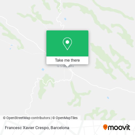 Francesc Xavier Crespo map