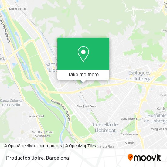 Productos Jofre map
