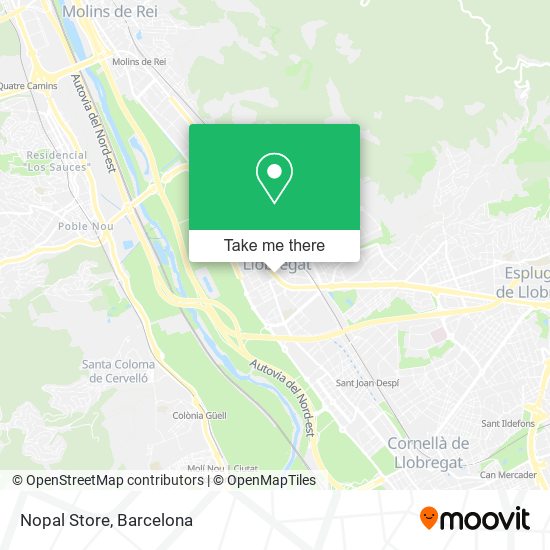 mapa Nopal Store