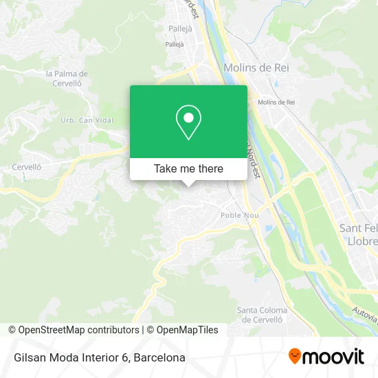 Gilsan Moda Interior 6 map