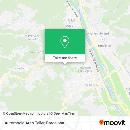 Automocio Auto Taller map