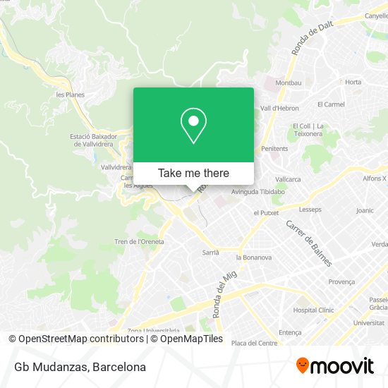 mapa Gb Mudanzas