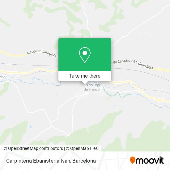 Carpinteria Ebanisteria Ivan map