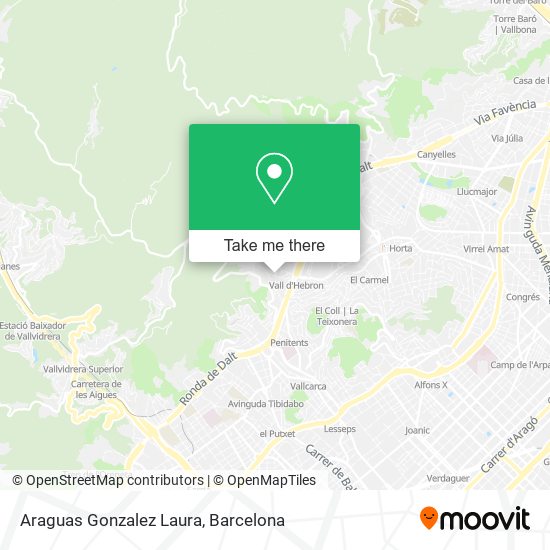 Araguas Gonzalez Laura map