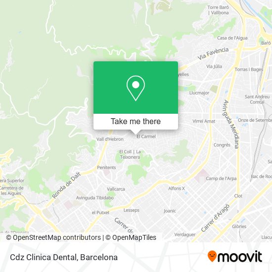 Cdz Clinica Dental map