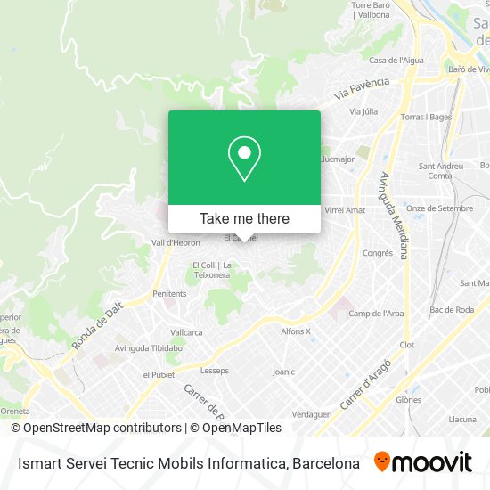 mapa Ismart Servei Tecnic Mobils Informatica