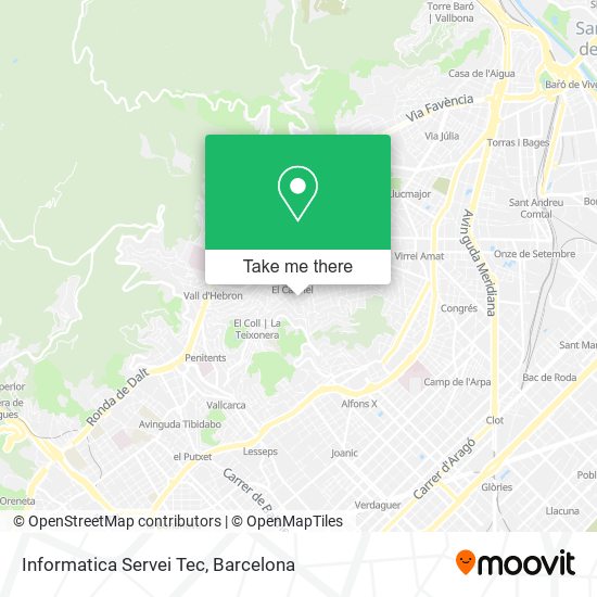 Informatica Servei Tec map
