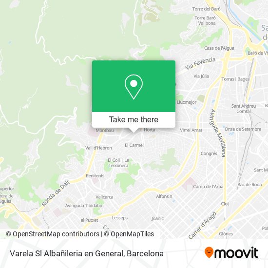 Varela Sl Albañileria en General map