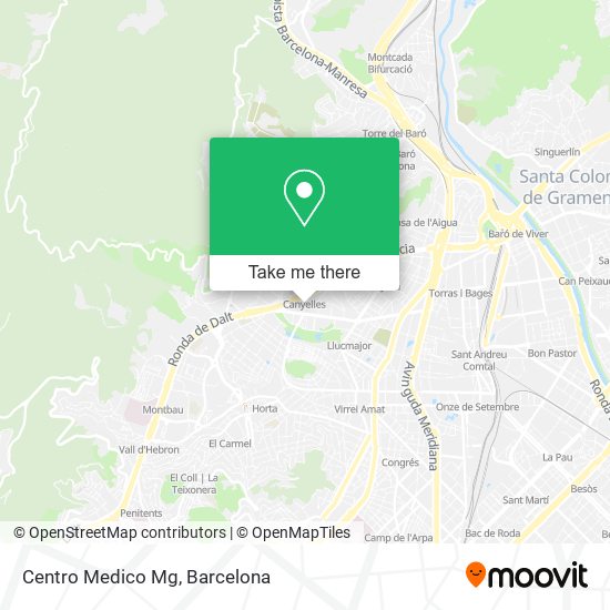 Centro Medico Mg map