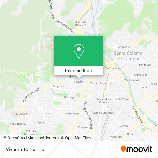 Vivanta map