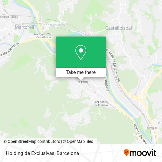 Holding de Exclusivas map