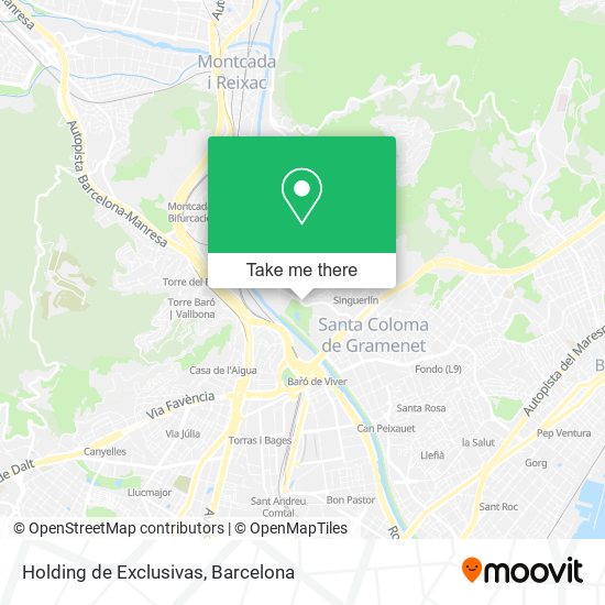 mapa Holding de Exclusivas