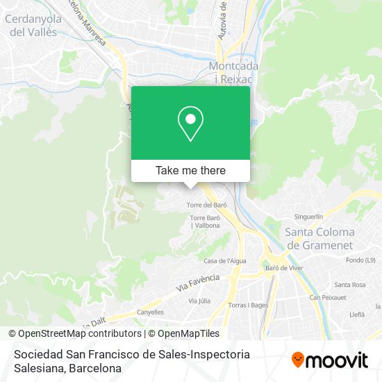 Sociedad San Francisco de Sales-Inspectoria Salesiana map