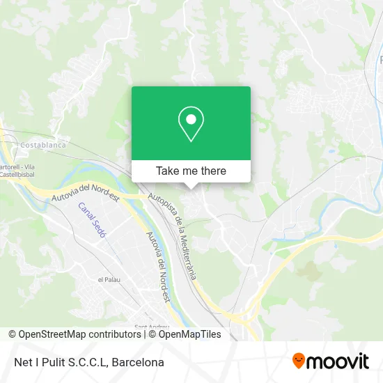 Net I Pulit S.C.C.L map