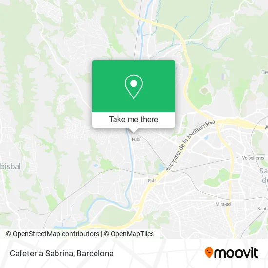 Cafeteria Sabrina map