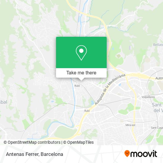 Antenas Ferrer map