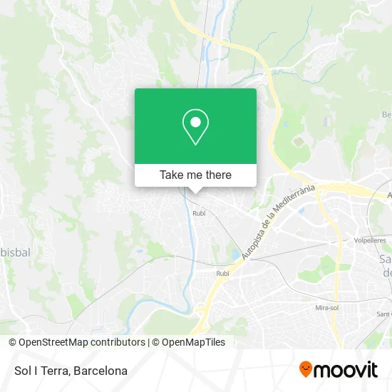 Sol I Terra map