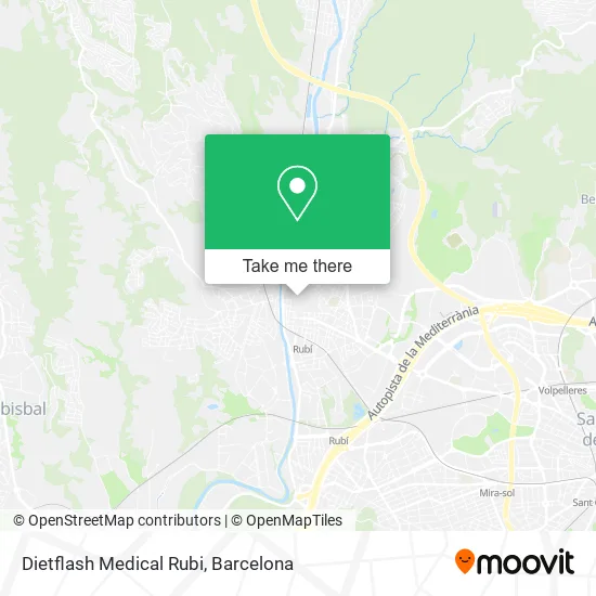 Dietflash Medical Rubi map