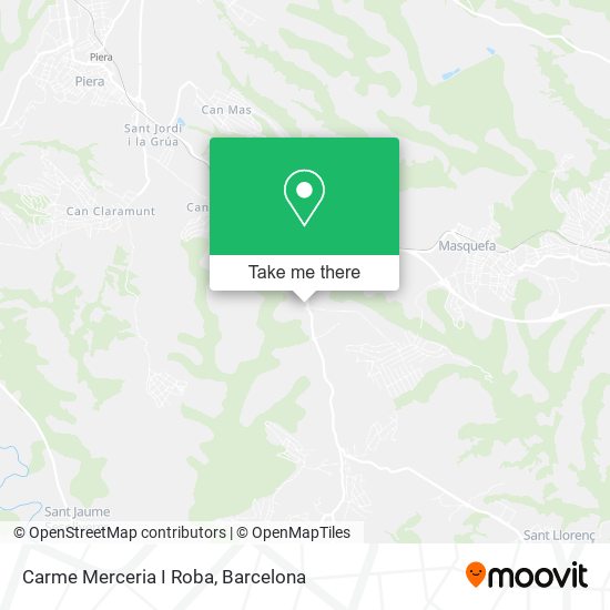 Carme Merceria I Roba map