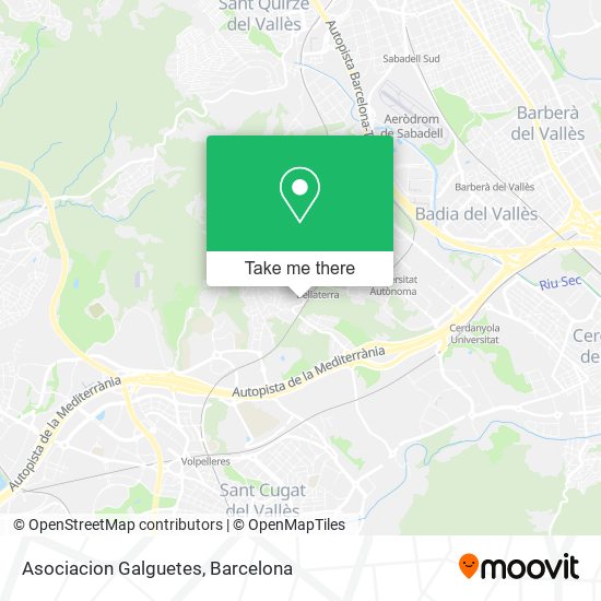 Asociacion Galguetes map