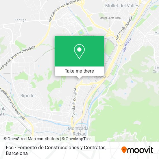 Fcc - Fomento de Construcciones y Contratas map