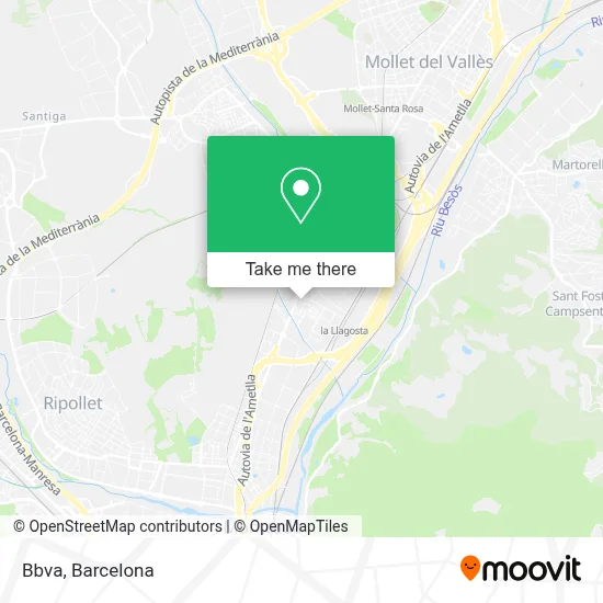 Bbva map