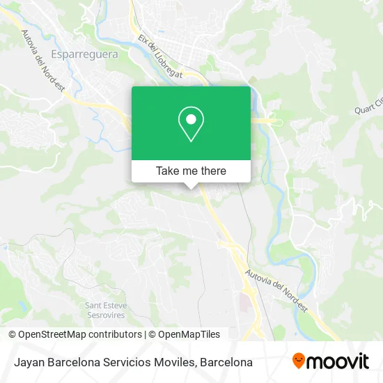 Jayan Barcelona Servicios Moviles map