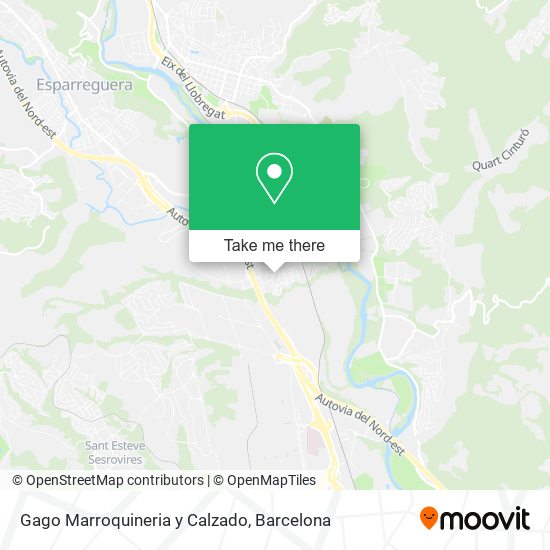 Gago Marroquineria y Calzado map
