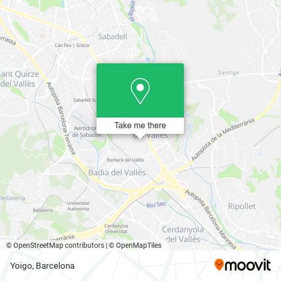 Yoigo map