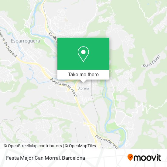 Festa Major Can Morral map