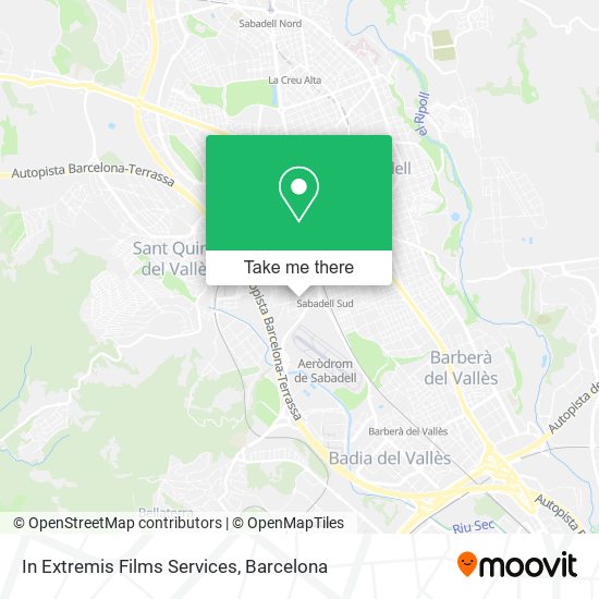In Extremis Films Services map
