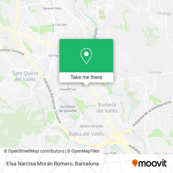 Elsa Narcisa Morán Romero map