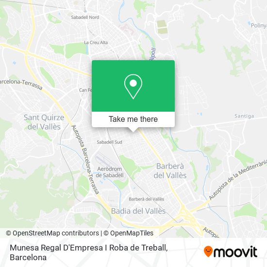 Munesa Regal D'Empresa I Roba de Treball map