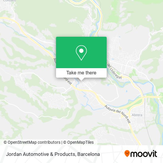 Jordan Automotive & Products map