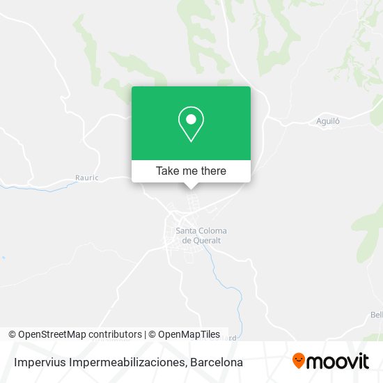 Impervius Impermeabilizaciones map