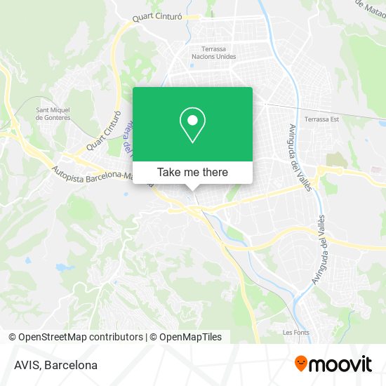 AVIS map