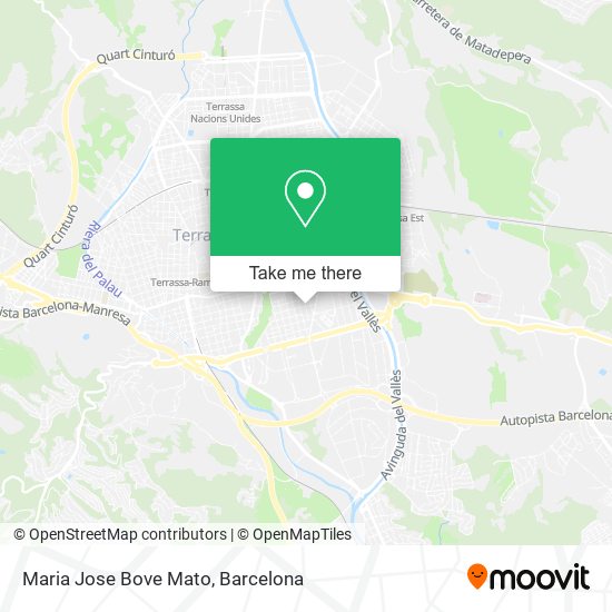 Maria Jose Bove Mato map