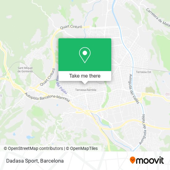 Dadasa Sport map