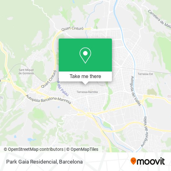 mapa Park Gaia Residencial