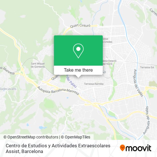 Centro de Estudios y Actividades Extraescolares Assist map