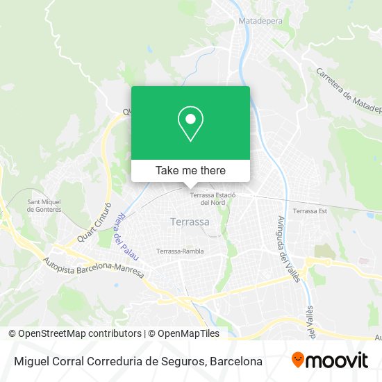 mapa Miguel Corral Correduria de Seguros