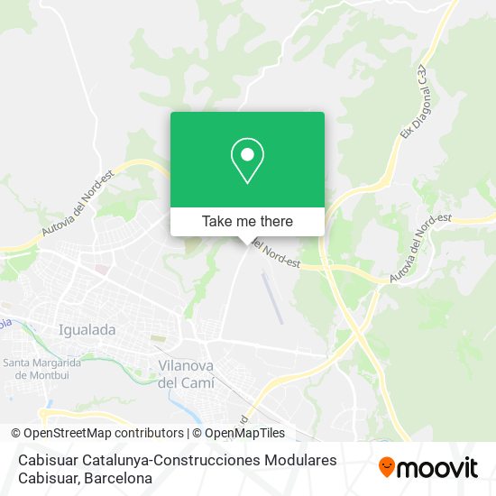 Cabisuar Catalunya-Construcciones Modulares Cabisuar map