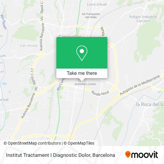 Institut Tractament I Diagnostic Dolor map