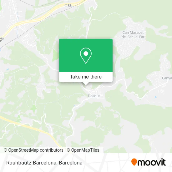 Rauhbautz Barcelona map