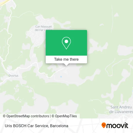 Uris BOSCH Car Service map