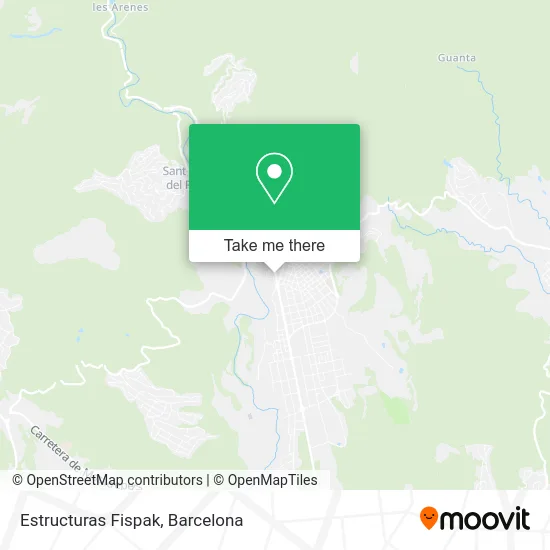 Estructuras Fispak map