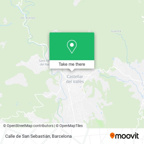Calle de San Sebastián map