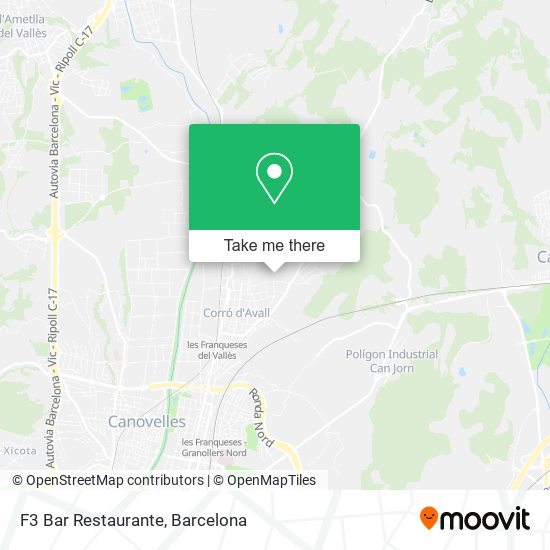 F3 Bar Restaurante map