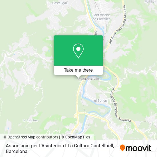 Associacio per L'Asistencia I La Cultura Castellbell map