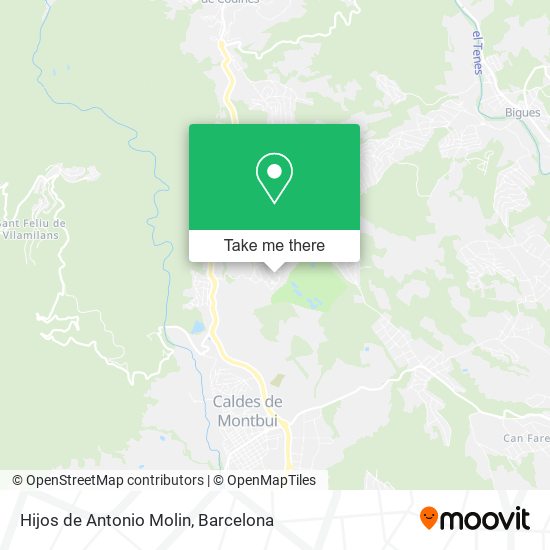 Hijos de Antonio Molin map